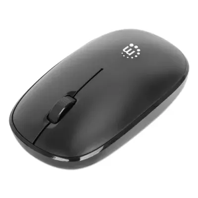 Manhattan MW3050 Wireless Optical Mouse. Black. 1200dpi. 2.4Ghz (up to - Thumbnail 3