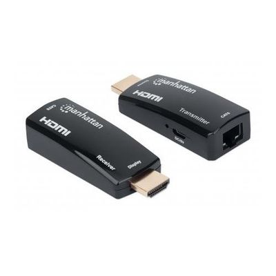 Manhattan 1080p@60Hz Compact HDMI over Ethernet Extender Kit. Extends