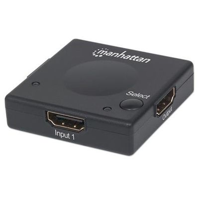 Manhattan HDMI Switch 2-Port. 1080p. Connects x2 HDMI sources to x1 di