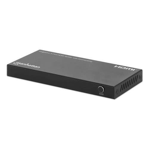 Manhattan HDMI Splitter with downscaling 4-Port . 4K@60Hz. Displays ou - Image 1