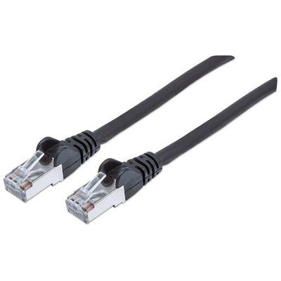 Intellinet Network Patch Cable. Cat6A. 3m. Black. Copper. S/FTP. LSOH