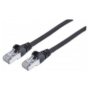 Intellinet Network Patch Cable. Cat6A. 5m. Black. Copper. S/FTP. LSOH - Image 1