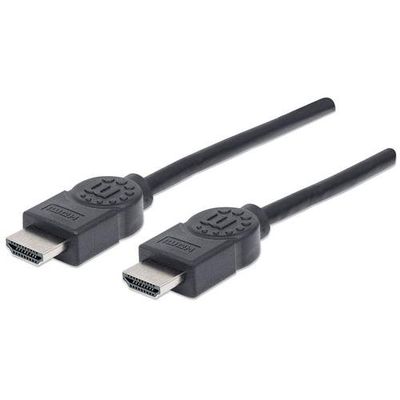 Manhattan HDMI 4K@30Hz Cable with Ethernet. 5m. Suitable for ALL 1080p
