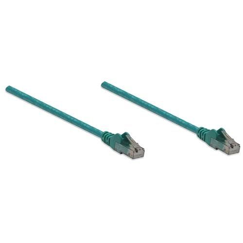 Intellinet Network Patch Cable. Cat6. 10m. Green. CCA. U/UTP. PVC. RJ4 - Image 1