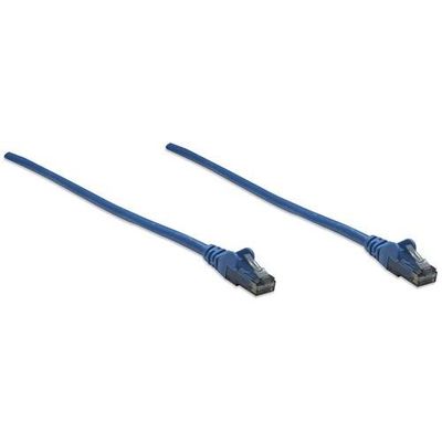 Intellinet Network Patch Cable. Cat6. 10m. Blue. CCA. U/UTP. PVC. RJ45