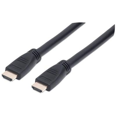 Manhattan HDMI 4K@60Hz Cable with Ethernet - CL3 rated. 10m. Suitable