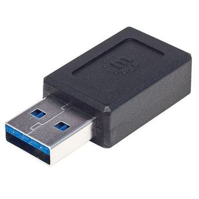 Manhattan USB-C to USB-A Adapter. Female to Male. 10 Gbps (USB 3.2 Gen