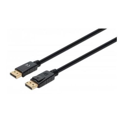 Manhattan DisplayPort 1.4 Cable. 8K@60hz. 1m. Suitable for ALL 8K. 4K