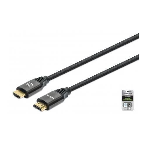 Manhattan HDMI 8K@60Hz Cable with Ethernet. 3m. Certified. Suitable fo - Image 1