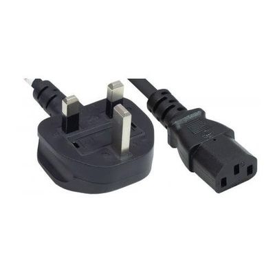 Manhattan Power Cord/Cable. UK 3-pin plug to C13 Female (kettle lead).