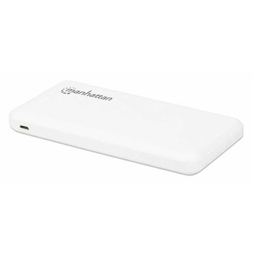 Manhattan Power Bank. 10000 mAh. Output: 2x USB-A (2.1A & 1A). Inp - Image 1