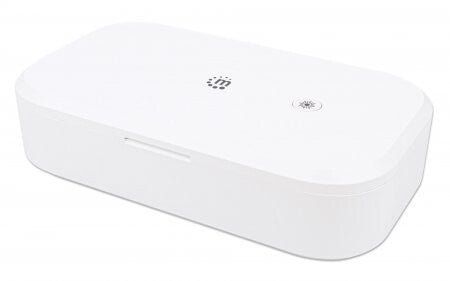 Manhattan UV Phone Sanitizer. Integrated UV LEDs to eliminate germs. v