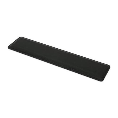 Manhattan Ergonomic Wrist Rest Keyboard Pad. Black. 445 × 100mm. Soft - Image 1