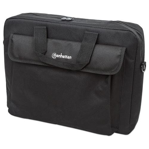Manhattan London Laptop Bag 15.6". Top Loader. Black. LOW COST. A - Image 1