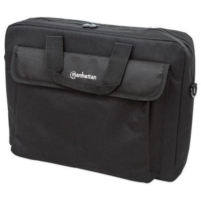 Manhattan London Laptop Bag 15.6". Top Loader. Black. LOW COST. A