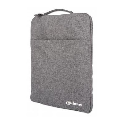 Manhattan Seattle Laptop Sleeve 15.6". Grey. Padded. Extra Soft I