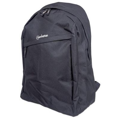 Manhattan Knappack Backpack 15.6". Black. LOW COST. Lightweight.