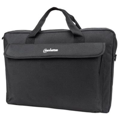 Manhattan London Laptop Bag 17.3". Top Loader. Black. LOW COST. A