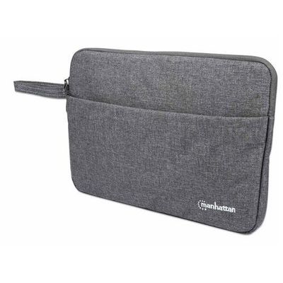 Manhattan Seattle Laptop Sleeve 14.5". Grey. Padded. Extra Soft I
