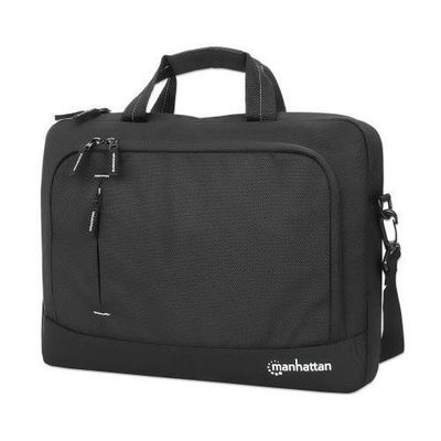 Manhattan Helsinki Eco Friendly Laptop Bag 14.1". Top Loader. Bla