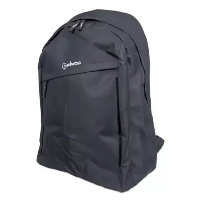 Manhattan Knappack Backpack 14.1". Black. LOW COST. Lightweight. - Thumbnail 3