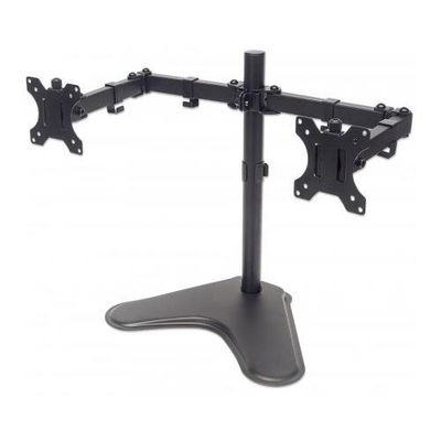 Manhattan Dual Desk Mount for TV & Monitors (Full Motion). For scr