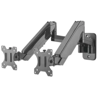 Manhattan Dual Wall Mount for TV &amp; Monitors (Full Motion Gas Sprin - Thumbnail 2