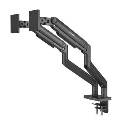 Manhattan Dual Desk Mount for TV &amp; Monitor Mounts (Full Motion Spr - Thumbnail 3