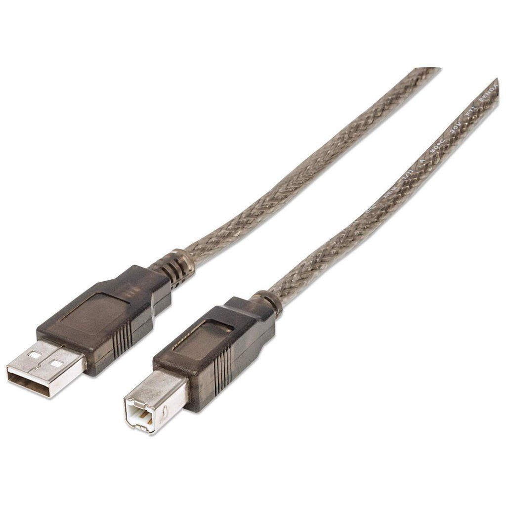 Manhattan USB-A to USB-B Cable. 11m. Male to Male. Active. 480 Mbps (U - Image 1