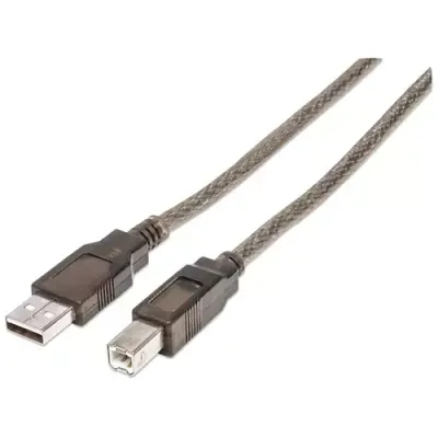 Manhattan USB-A to USB-B Cable. 11m. Male to Male. Active. 480 Mbps (U - Thumbnail 3