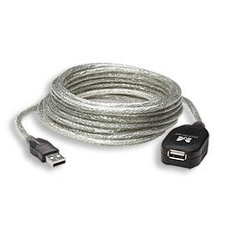 Manhattan USB-A to USB-A Extension Cable. 5m. Male to Female. Active. - Image 1