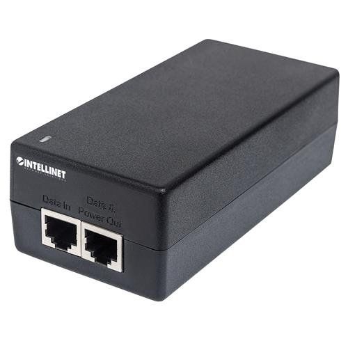 Intellinet Gigabit Ultra PoE+ Injector. 1 x 60 W Port. IEEE 802.3bt an - Image 1