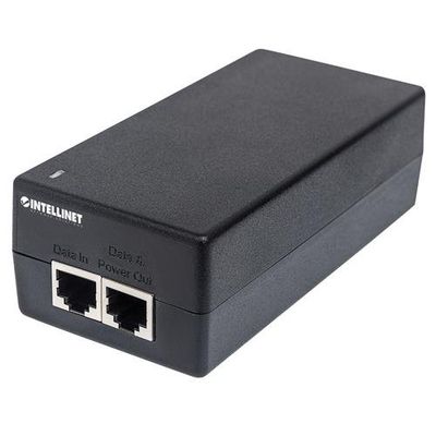 Intellinet Gigabit Ultra PoE+ Injector. 1 x 60 W Port. IEEE 802.3bt an