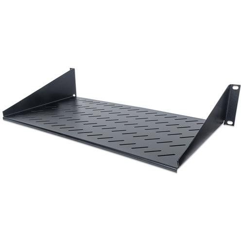 Intellinet 19" Cantilever Shelf. 2U. 2-Point Front Mount. 250mm D - Image 1