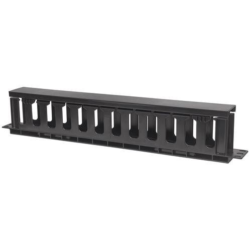 Intellinet 19" Cable Management Panel. 19" Rackmount Cable M - Image 1