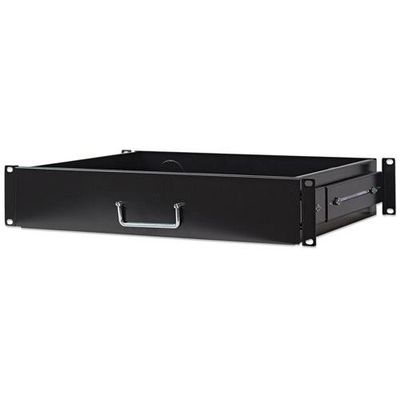 Intellinet 19" Drawer Shelf. 2U. Shelf Depth 350mm. Max 30kg. Bla