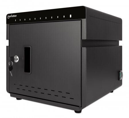 Manhattan iPad to 11" 10-bay Charging Cabinet Desktop via USB-C. - Image 1