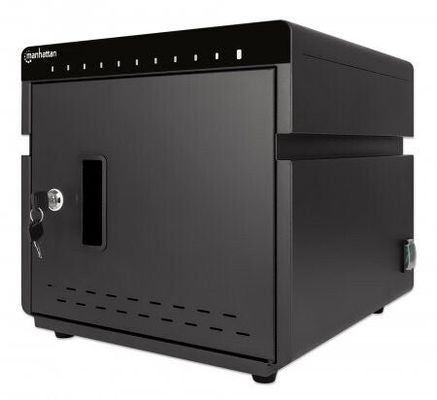 Manhattan iPad to 11" 10-bay Charging Cabinet Desktop via USB-C.