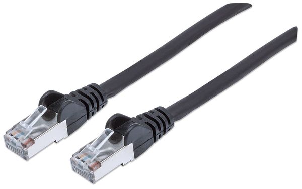 Intellinet Network Patch Cable. Cat6. 3m. Black. Copper. S/FTP. LSOH /