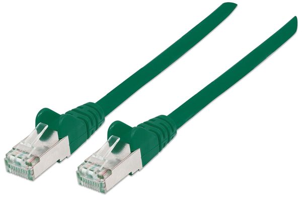 Intellinet Network Patch Cable. Cat6. 3m. Green. Copper. S/FTP. LSOH /