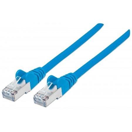 Intellinet Network Patch Cable. Cat6. 5m. Blue. Copper. S/FTP. LSOH / - Image 1