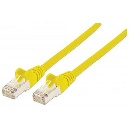 Intellinet Network Patch Cable. Cat6. 5m. Yellow. Copper. S/FTP. LSOH - Image 1