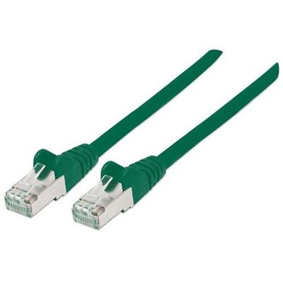 Intellinet Network Patch Cable. Cat6A. 3m. Green. Copper. S/FTP. LSOH