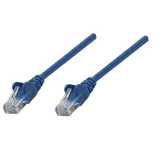 Intellinet Network Patch Cable. Cat6. 5m. Blue. Copper. U/UTP. PVC. RJ - Image 1