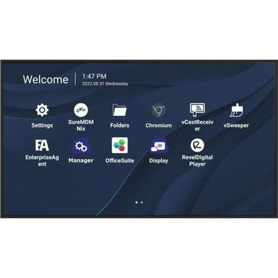 Viewsonic CDE7530 Signage Display 190.5 cm (75") Wi-Fi 450 cd/m²