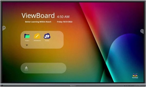 Viewsonic IFP6550-5F interactive whiteboard 165.1 cm (65") 3840 x