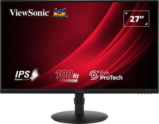 VIEWSONIC VA2708-HDJ Full HD 27" LED Monitor - Black, Black