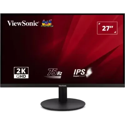Viewsonic VA VA2708-2K-HD-2 computer monitor 68.6 cm (27") 2560 x 1440 pixels Quad HD LED Black - Thumbnail 2