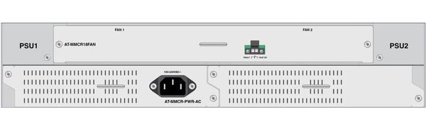 Allied Telesis AT-MMCR-PWR-AC - Power supply (internal) - for P/N: AT-MMCR18-00 AT-MMCR18-60
