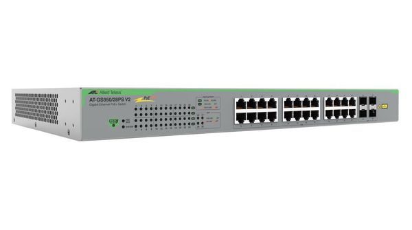 Allied Telesis AT-GS950/28PSV2-50 network switch Unmanaged Gigabit Eth
